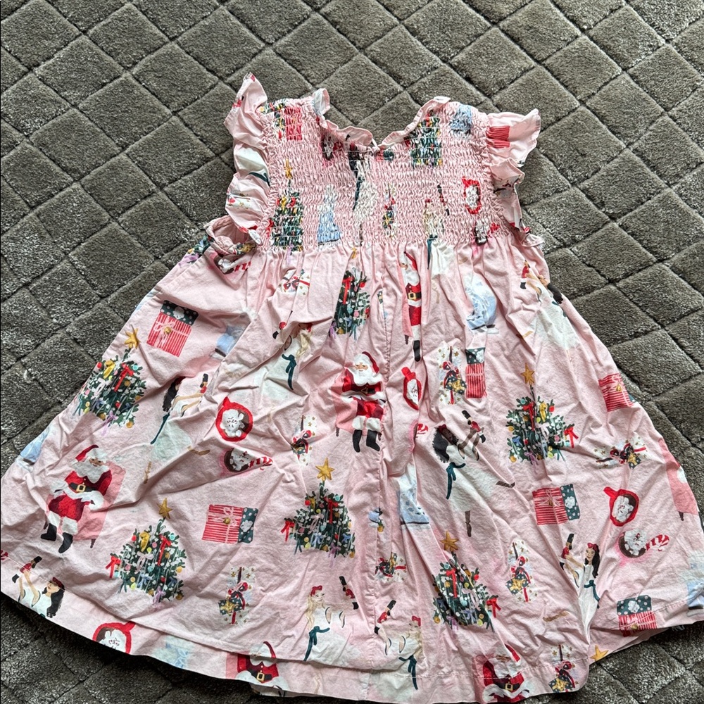 Pink Chicken Holiday-Themed Dress - Picture 3 of 3